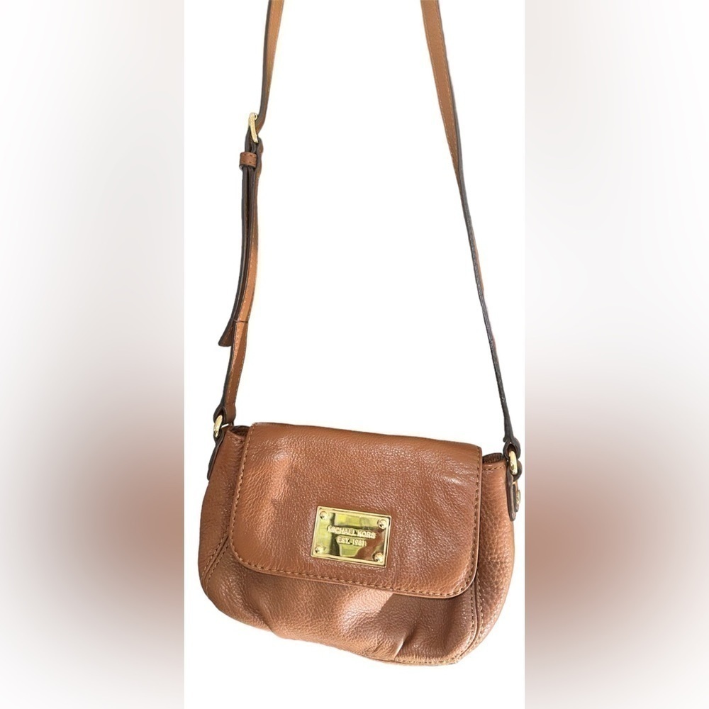 Michael Kors Leather Crossbody - Picture 2 of 8